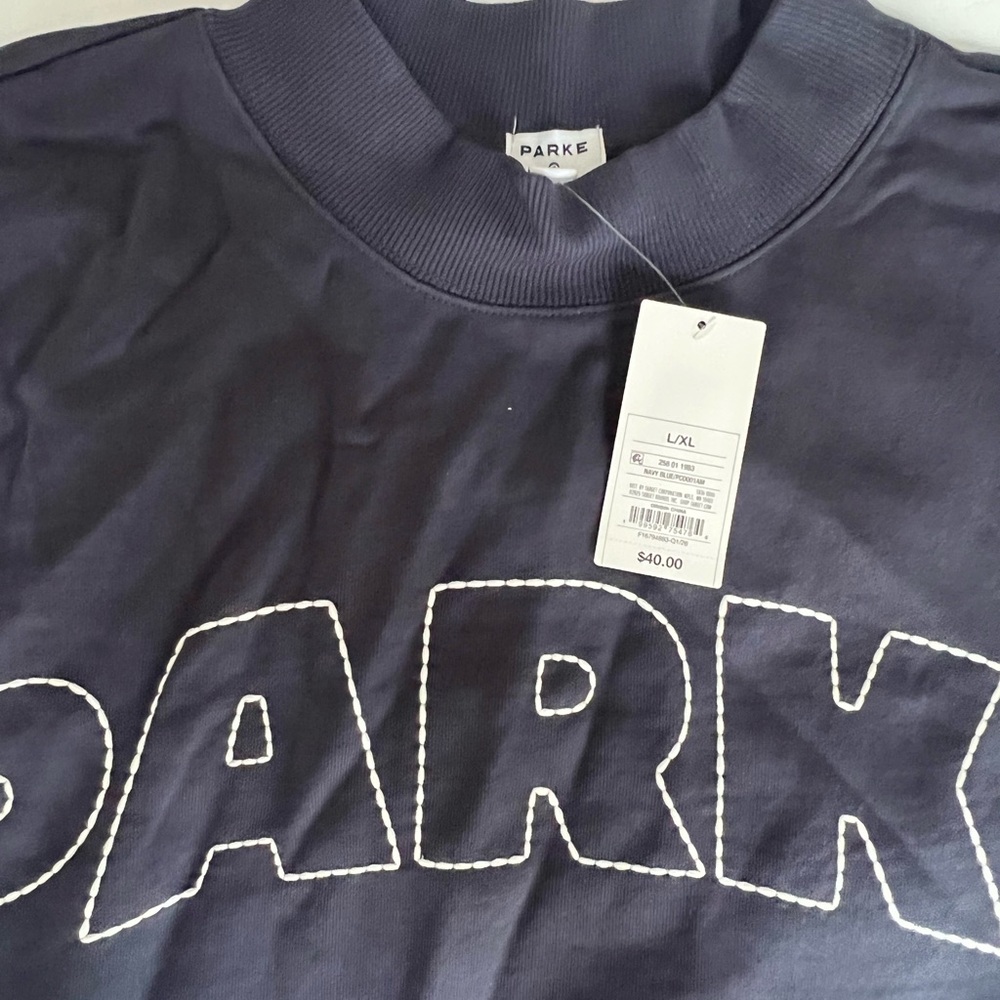 Parke x Target Navy Sweatshirt